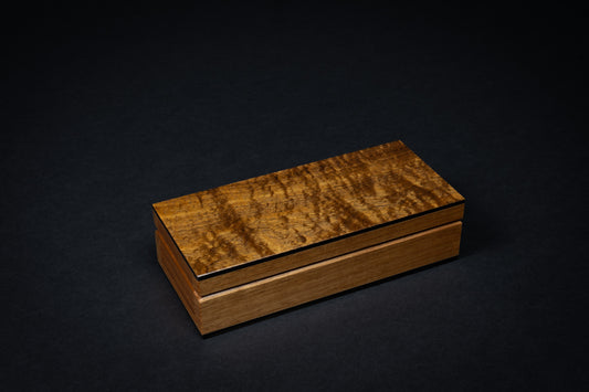 Pen Box - Fiddleback Blackwood