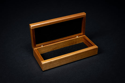 Pen Box - Fiddleback Blackwood