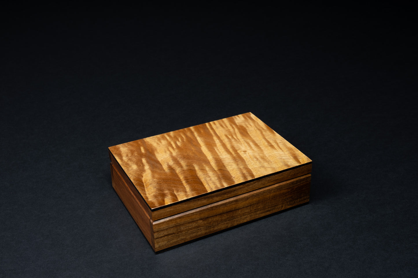 Small Box - Quilted Blackwood