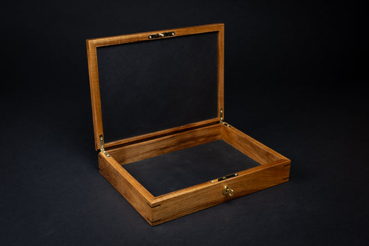 Jewellery Box - Quilted Blackwood - (without tray)