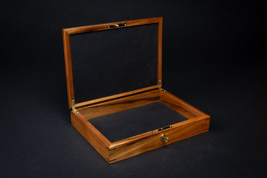 Jewellery Box - Tiger Myrtle - (without tray)