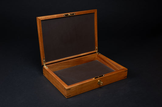 Jewellery Box - Burl Eucalypt - (without tray)