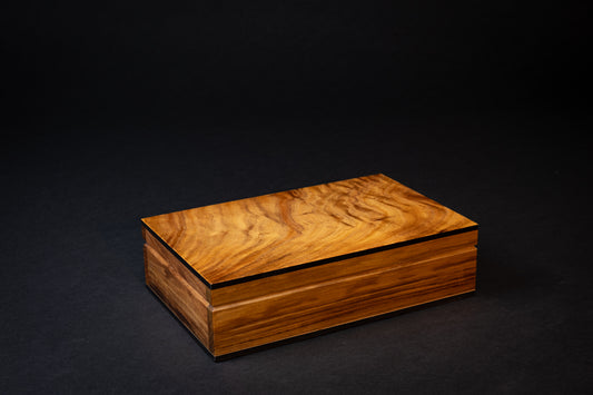 Boxiliary Box - Quilted Blackwood