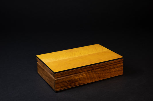 Boxiliary Jewellery Box - Whitebait Huon Pine - With insert tray