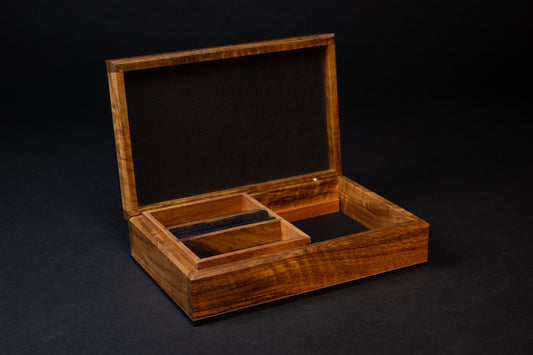 Boxiliary Jewellery Box - Whitebait Huon Pine - With insert tray