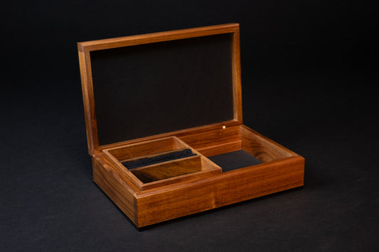 Boxiliary Jewellery Box -  Queensland Silky Oak - With insert tray