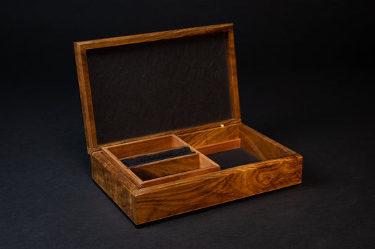 Boxiliary Jewellery Box -  Red Gum - With insert tray